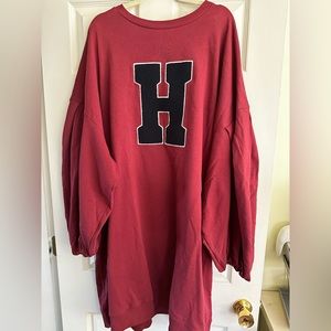 Oversized sweater dress